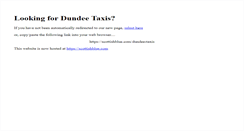 Desktop Screenshot of dundeetaxis.co.uk
